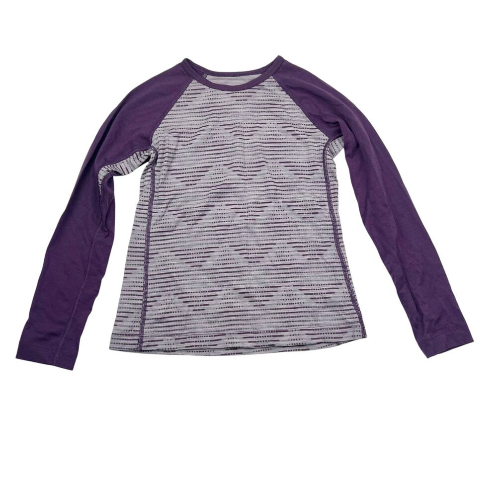 Icebreaker Merino Purple Layering Top